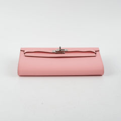 Hermes Kelly to Go Rose Confetti Z Stamp