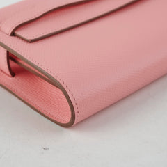 Hermes Kelly to Go Rose Confetti Z Stamp