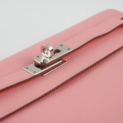 Hermes Kelly to Go Rose Confetti Z Stamp