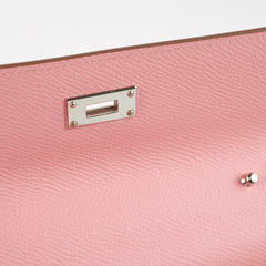 Hermes Kelly to Go Rose Confetti Z Stamp