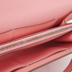 Hermes Kelly to Go Rose Confetti Z Stamp