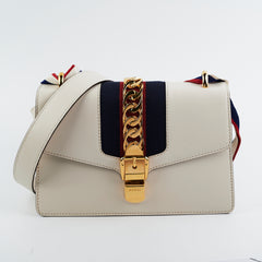 Gucci Sylvia White Shoulder Bag