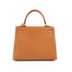 Hermes Kelly 25 Epsom Gold - Z Stamp