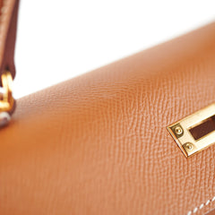 Hermes Kelly 25 Epsom Gold - Z Stamp