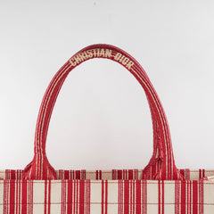 Christian Dior Large Book Tote Red