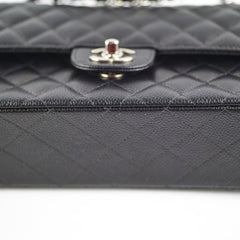 Chanel Classic Flap Medium/Large ML Caviar Black