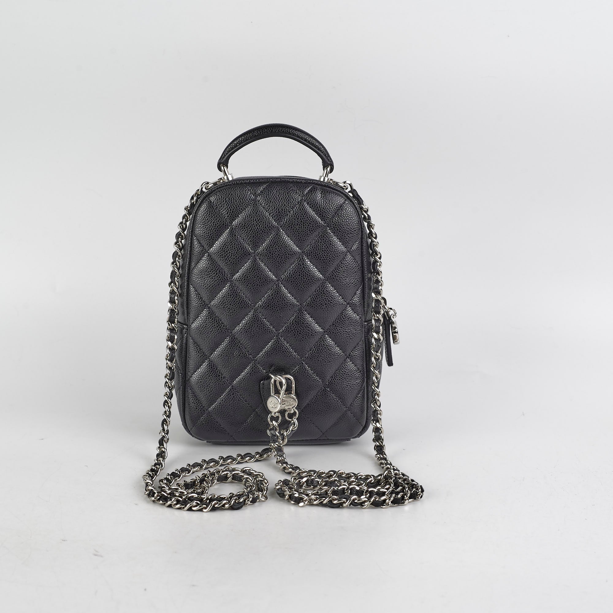 Chanel Mini Backpack Caviar Black