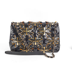 Chanel Seasonal Flap Jumbo Black Bag- Series 29