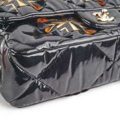 Chanel Seasonal Flap Jumbo Black Bag- Series 29