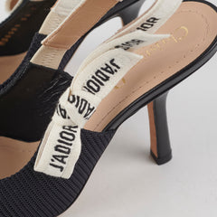 Christian Dior Black Singbacks Size 36