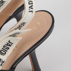 Christian Dior Black Singbacks Size 36