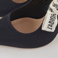 Christian Dior Black Singbacks Size 36