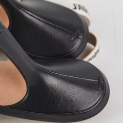 Christian Dior Black Singbacks Size 36