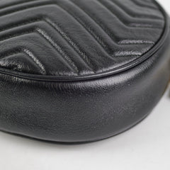 Gucci Marmont Round Black Crossbody