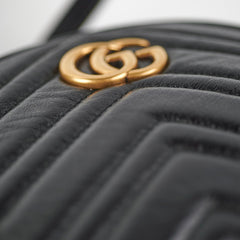 Gucci Marmont Round Black Crossbody