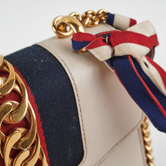 Gucci Sylvie Small Shoulder Bag White