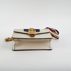 Gucci Sylvie Small Shoulder Bag White