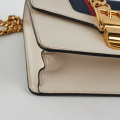Gucci Sylvie Small Shoulder Bag White