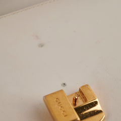 Gucci Sylvie Small Shoulder Bag White