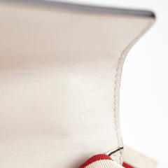 Gucci Sylvie Small Shoulder Bag White