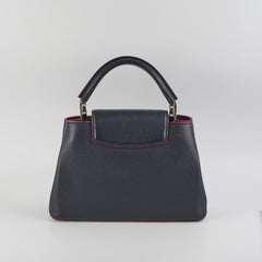 Louis Vuitton Taurillion Capucines BB Navy/Fuschia