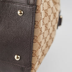 Gucci Boston Monogram Canvas Tote