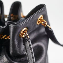 Saint Laurent Joe Quilted Backpack Black