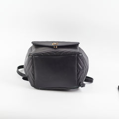 Saint Laurent Joe Quilted Backpack Black