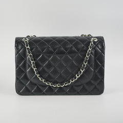 Chanel Jumbo Caviar Bag Black
