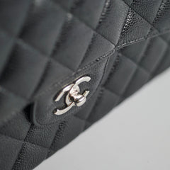 Chanel Jumbo Caviar Bag Black