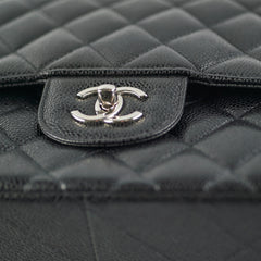 Chanel Jumbo Caviar Bag Black
