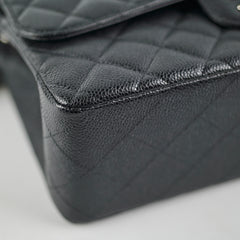 Chanel Jumbo Caviar Bag Black