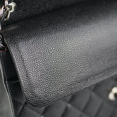 Chanel Jumbo Caviar Bag Black