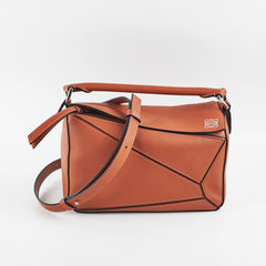 Loewe Puzzle Small Bag Tan