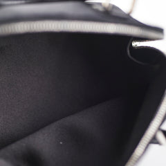 Louis Vuitton Vintage Alma Mini Satin Black