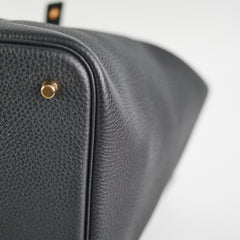 Hermes Picotin 22 Clemence Black