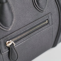 Celine Luggage Micro Black