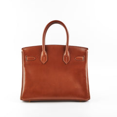 Hermes Birkin 30 Barenia FauveLeather - Square G Stamp (2003)