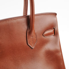 Hermes Birkin 30 Barenia FauveLeather - Square G Stamp (2003)