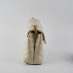 Saint Laurent Small Lou Lou Cream