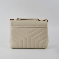 Saint Laurent Small Lou Lou Cream