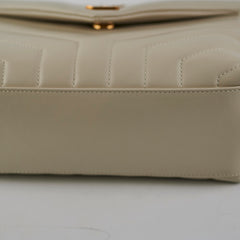 Saint Laurent Small Lou Lou Cream
