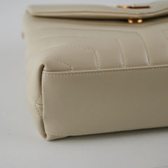 Saint Laurent Small Lou Lou Cream