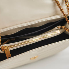 Saint Laurent Small Lou Lou Cream