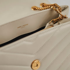 Saint Laurent Small Lou Lou Cream