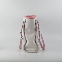 Chanel Deauville Small Tote Pink