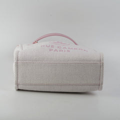 Chanel Deauville Small Tote Pink