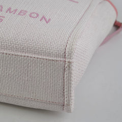 Chanel Deauville Small Tote Pink
