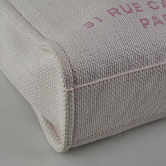 Chanel Deauville Small Tote Pink