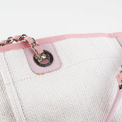 Chanel Deauville Small Tote Pink